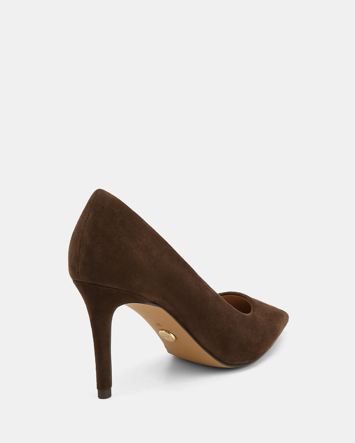 Oakley Mid Heels Dark Brown Suede