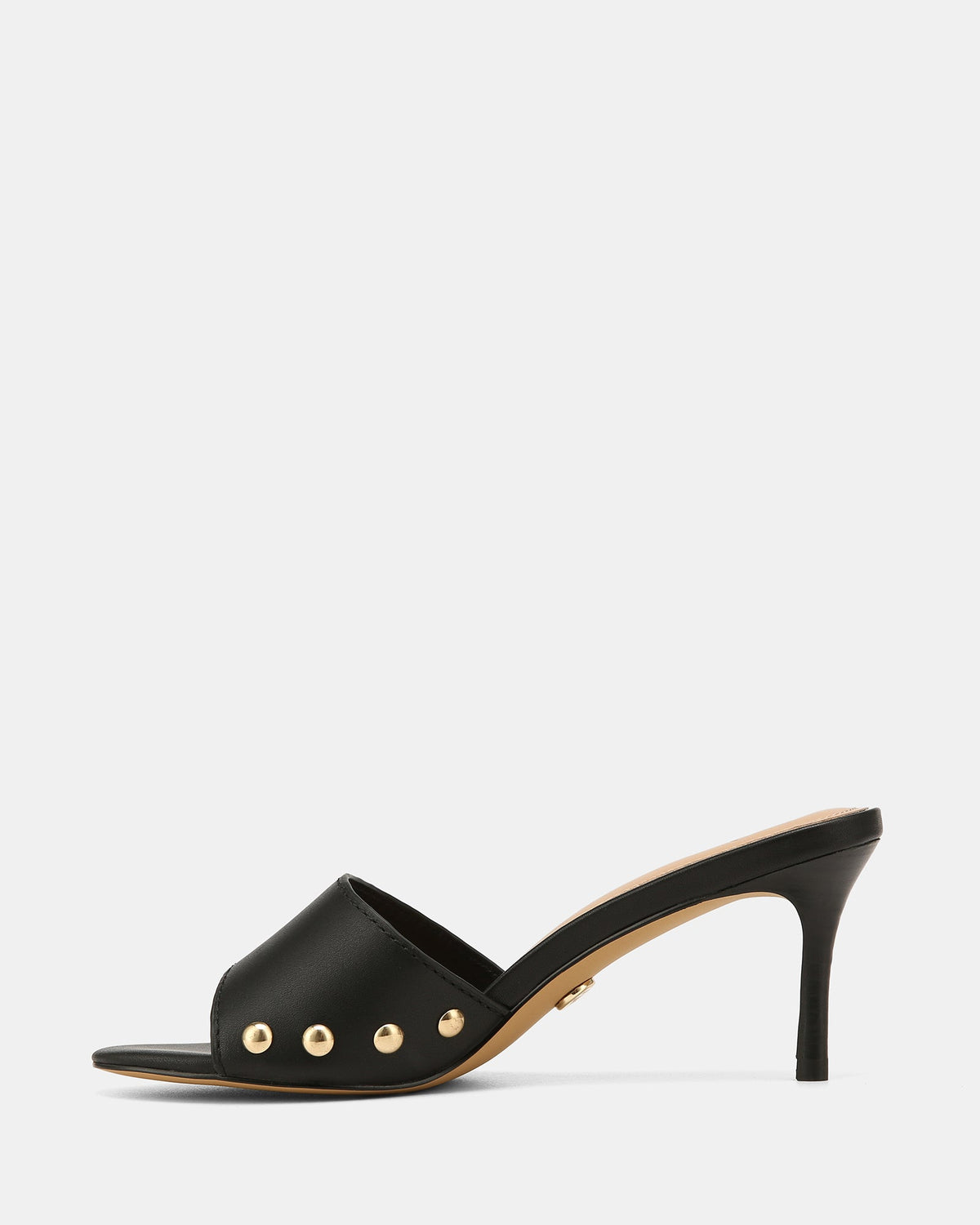 Olsen Mid Sandals Black Leather