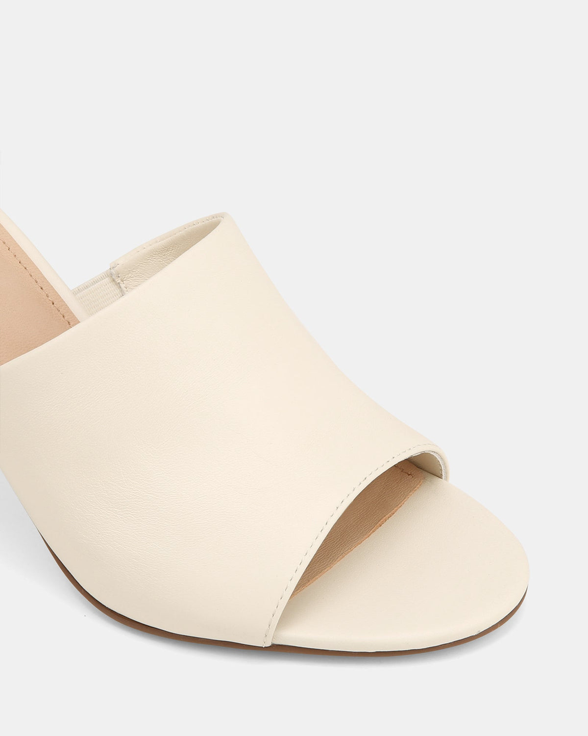 Pia High Sandals Ivory Leather
