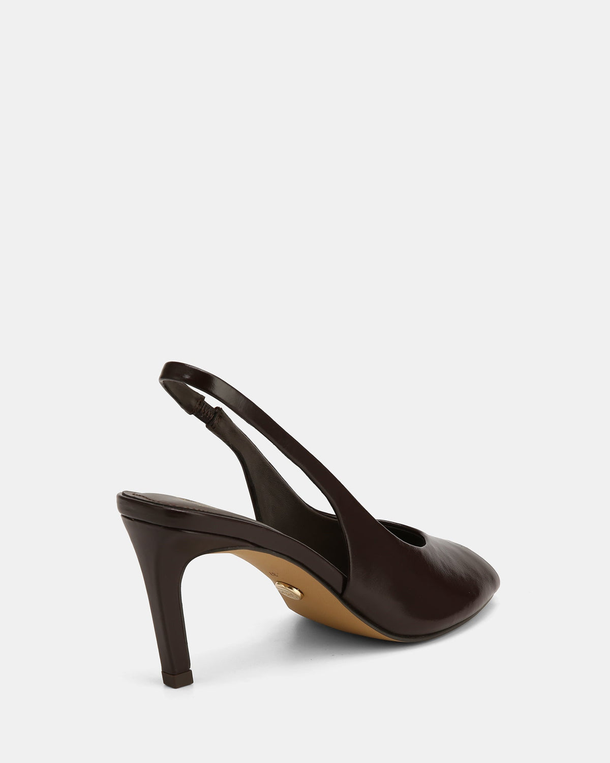 Polly High Sandals Dark Brown Leather