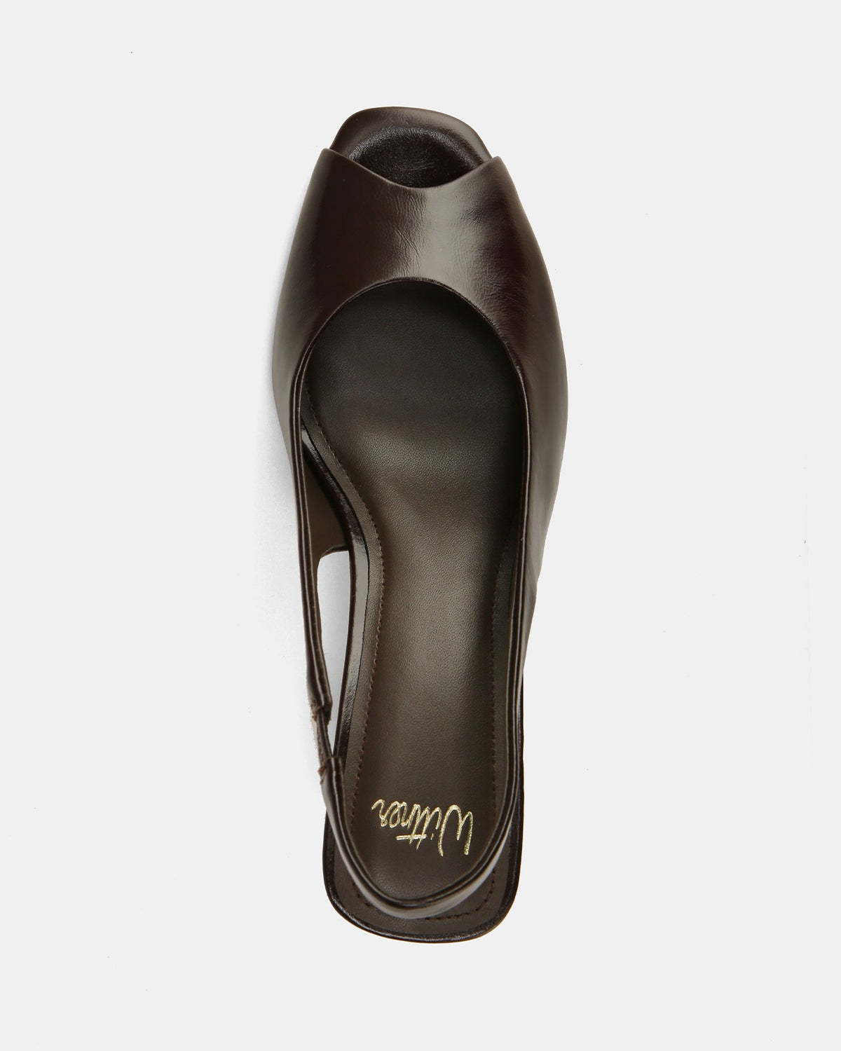 Polly High Sandals Dark Brown Leather