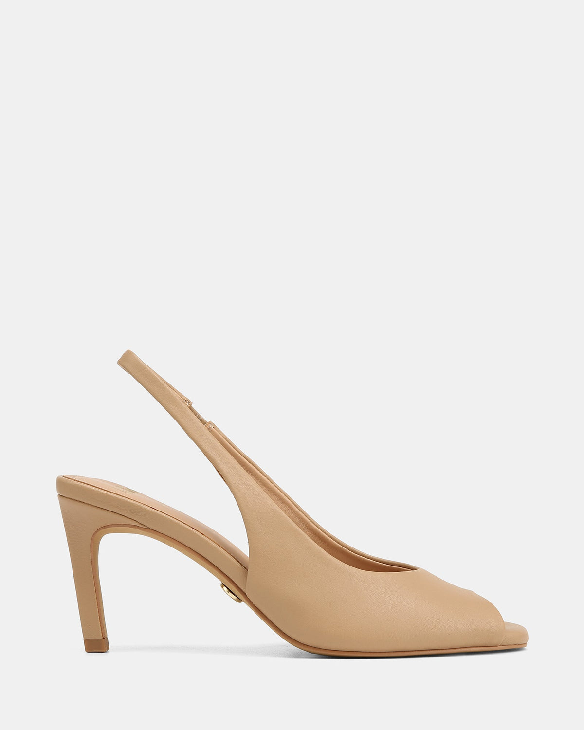 Polly High Sandals Nude Leather