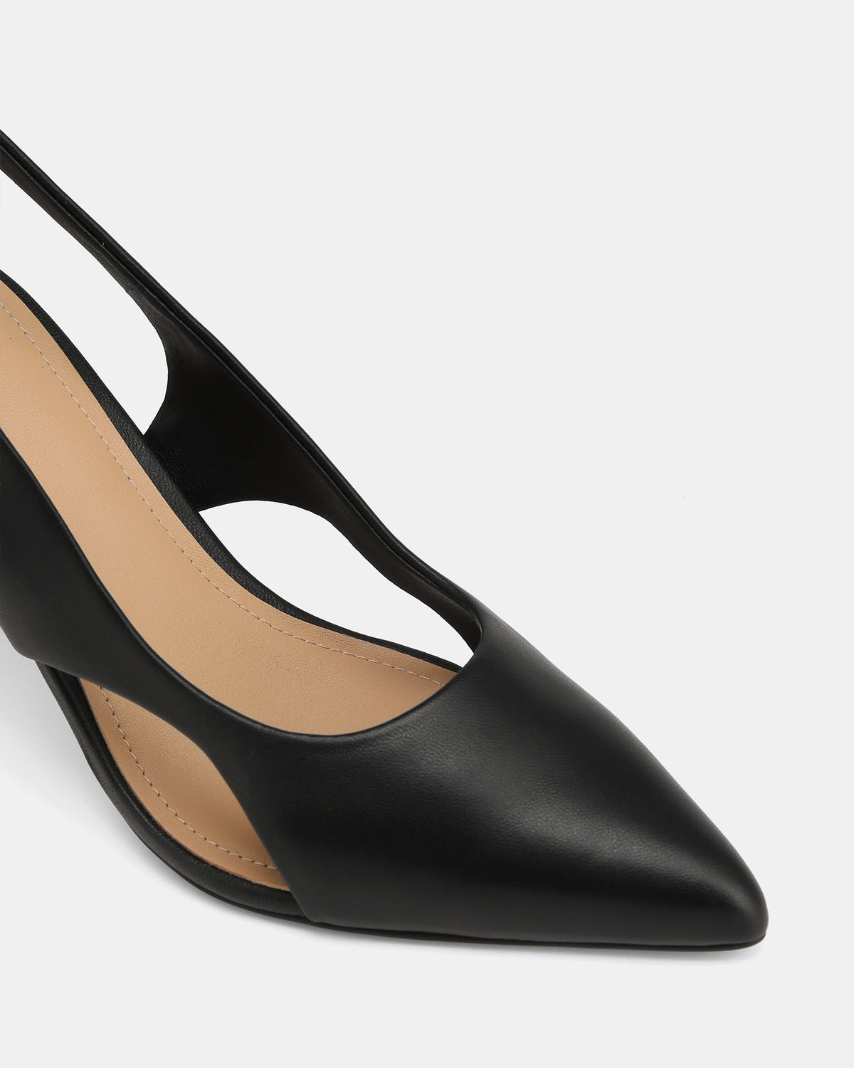 Rachel High Sandals Black Leather