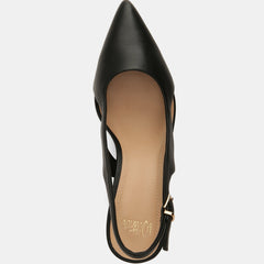 Rachel High Sandals Black Leather