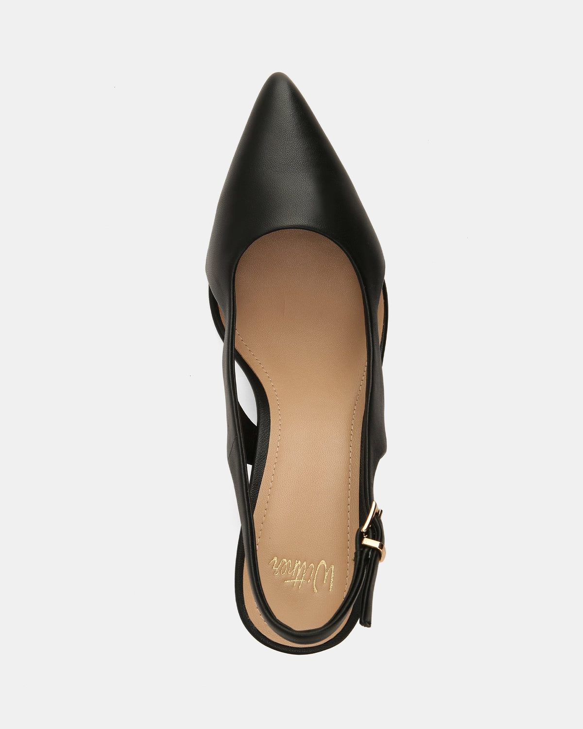 Rachel High Sandals Black Leather