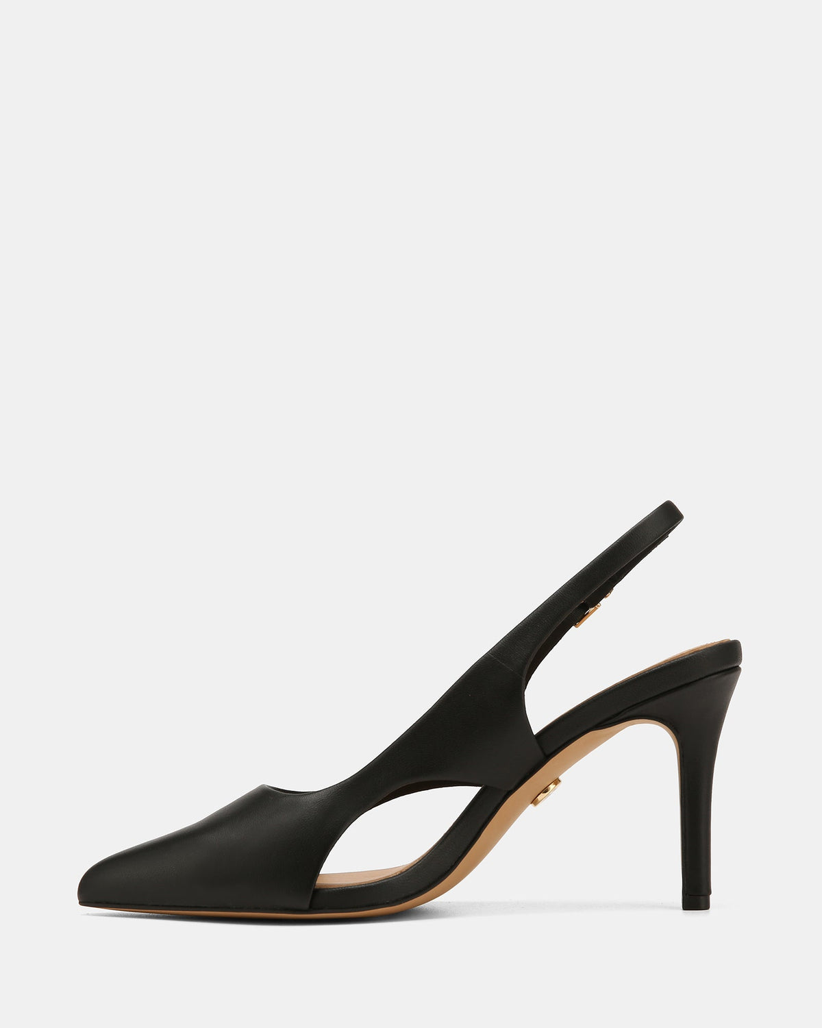 Rachel High Sandals Black Leather