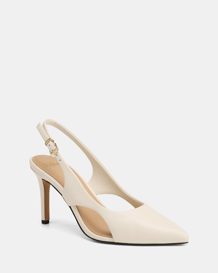 Rachel High Sandals Oat Leather