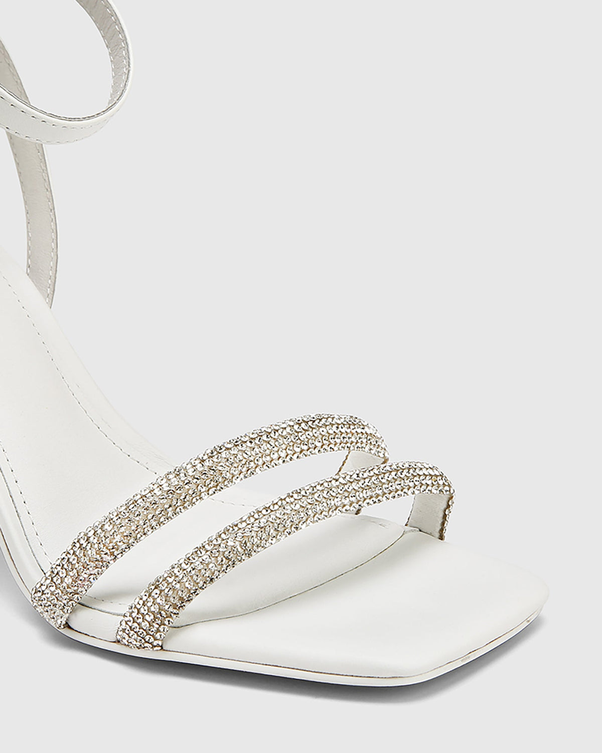Rosalie White Leather