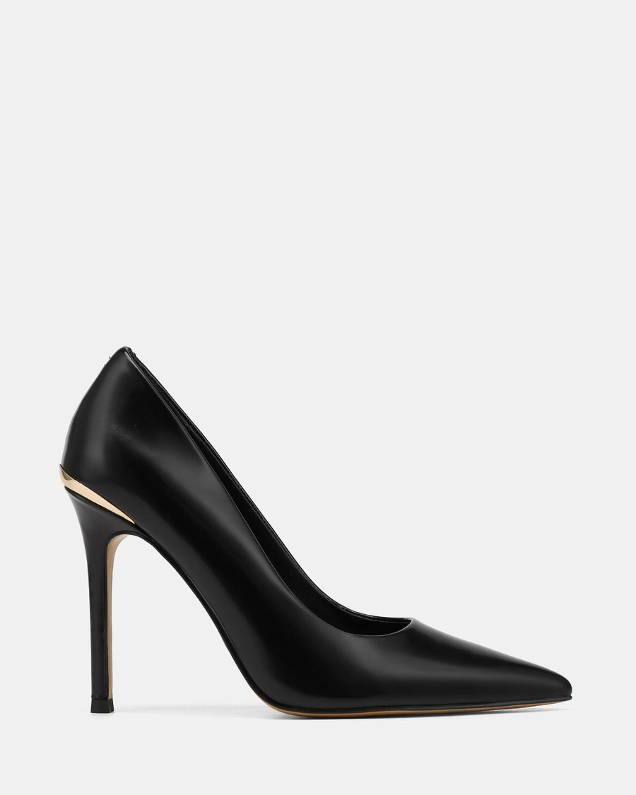 Sammi High Heels Black Box Leather