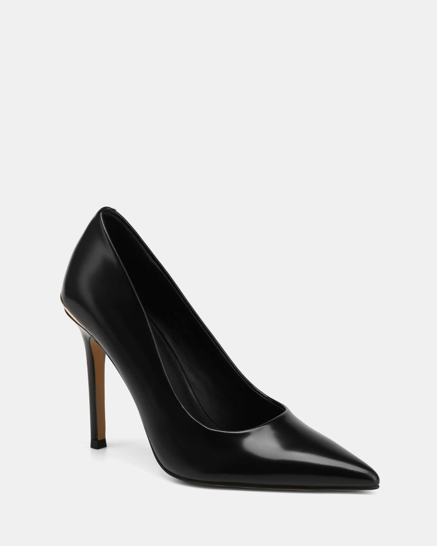 Sammi High Heels Black Box Leather