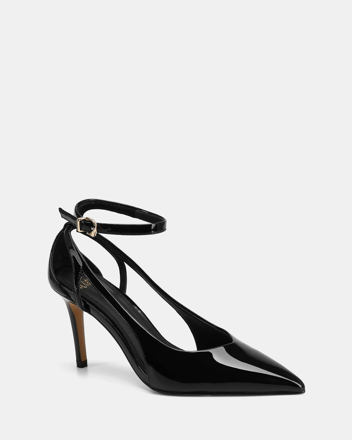 Sawyer High Heels Black Patent Leather