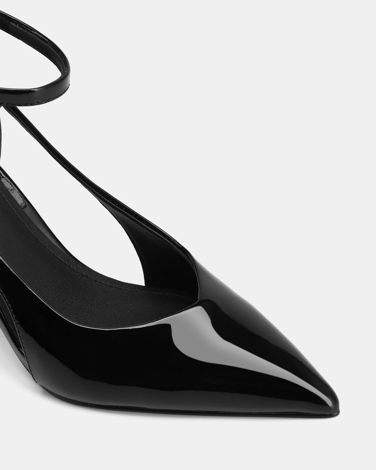 Sawyer High Heels Black Patent Leather
