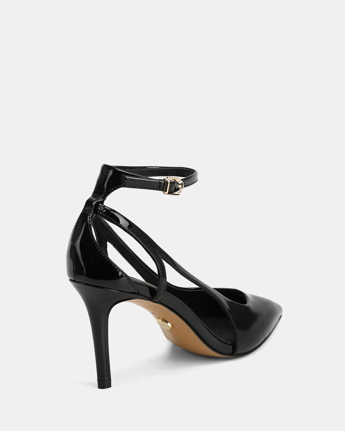 Sawyer High Heels Black Patent Leather