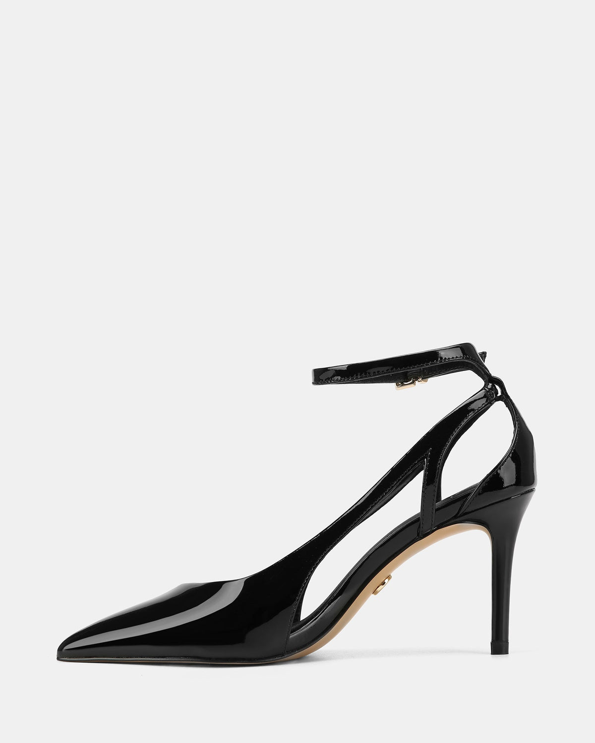 Sawyer High Heels Black Patent Leather