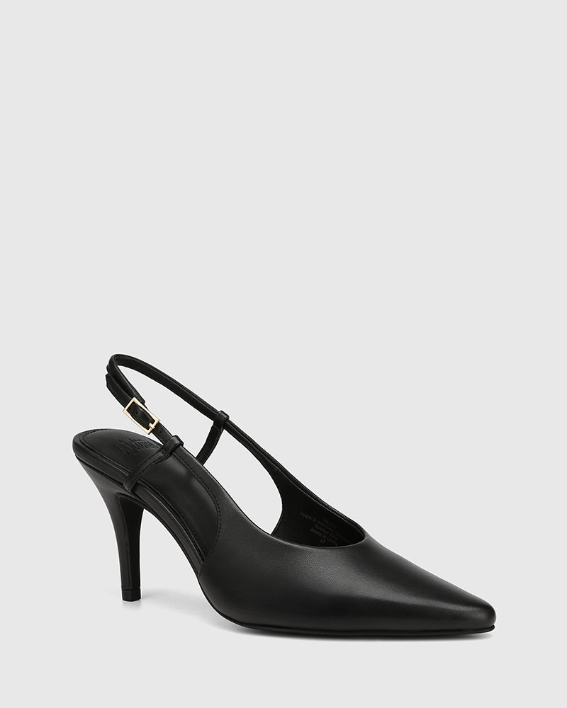 Sella Black Leather