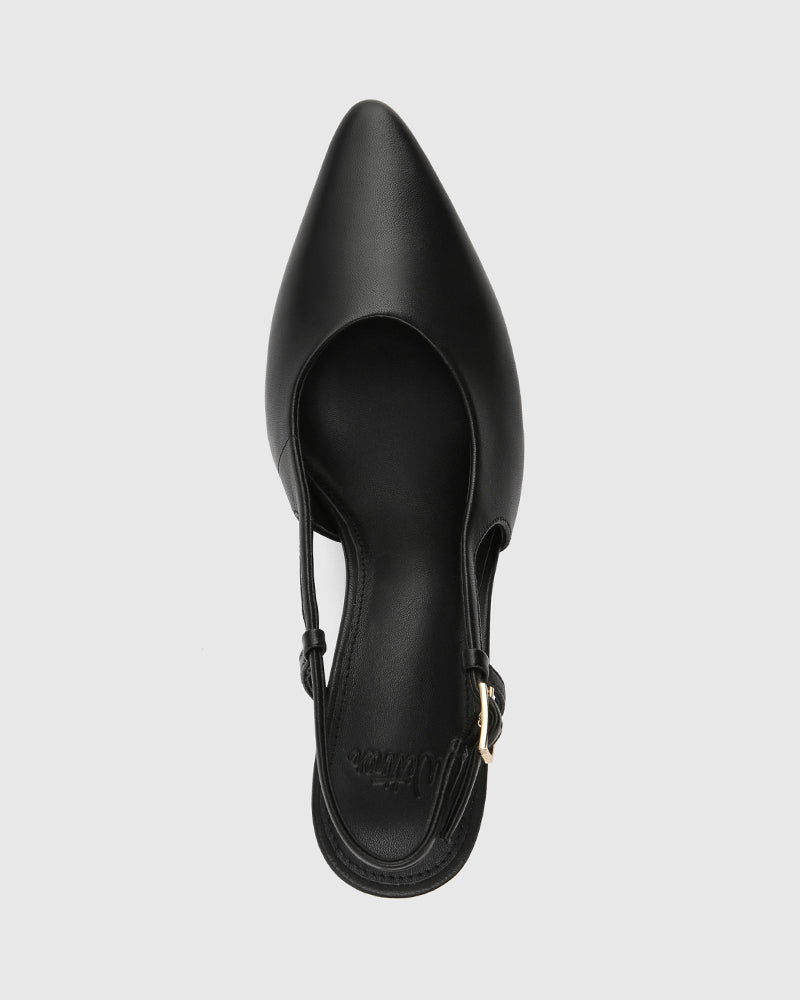 Sella Black Leather