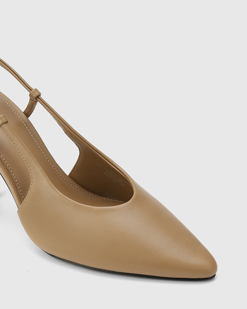 Sella Taupe Leather