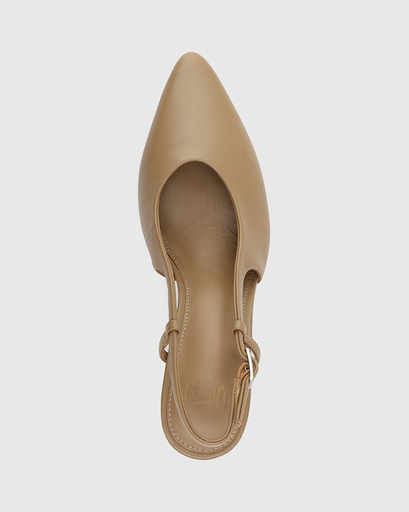 Sella Taupe Leather