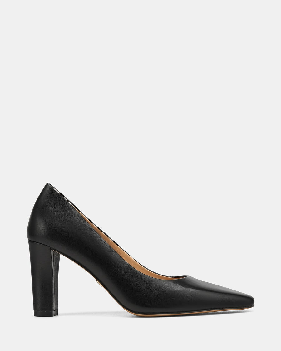 Shilo High Heel Black Leather
