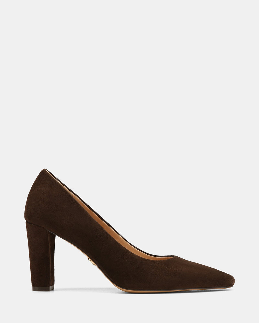 Shilo High Heel Espresso Suede
