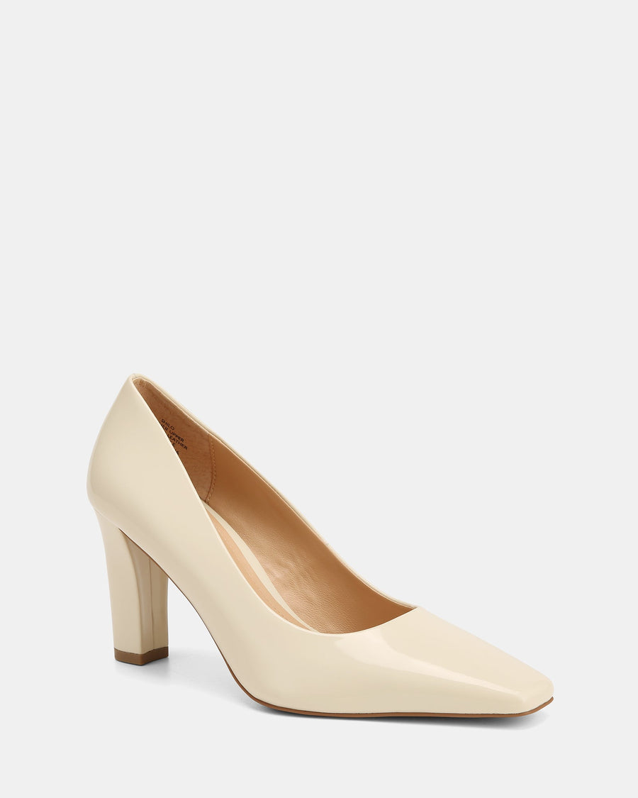 Shilo High Heel Vintage Ivory Patent