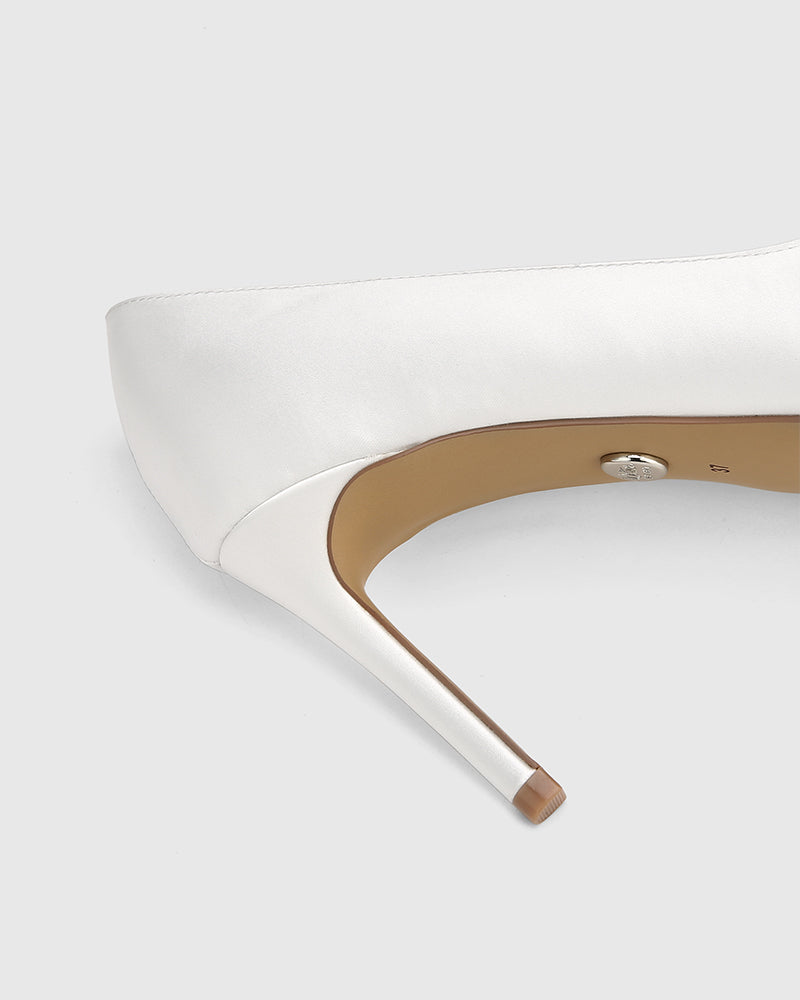 Starry Ivory Recycled Satin