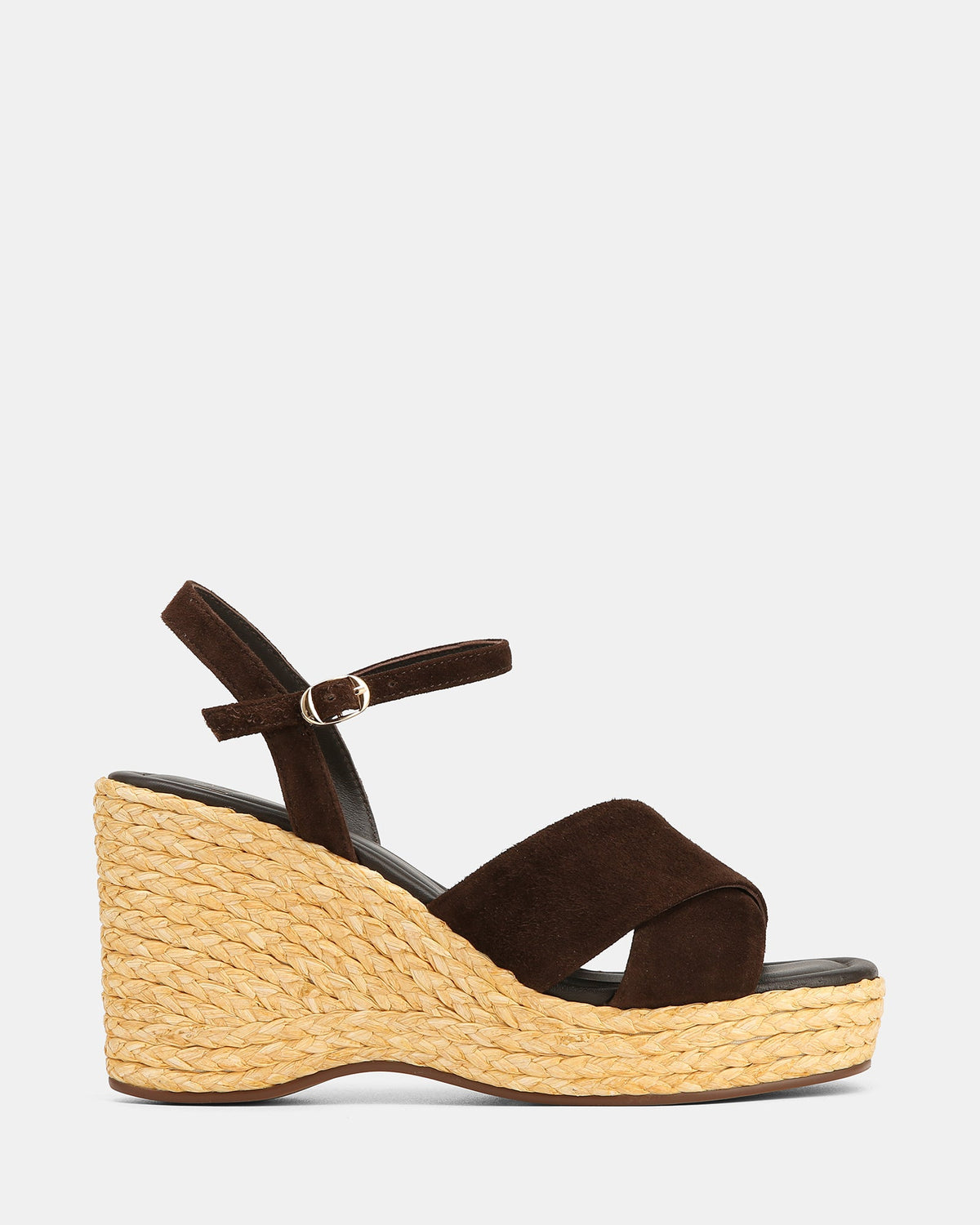 West Wedges Espresso Suede