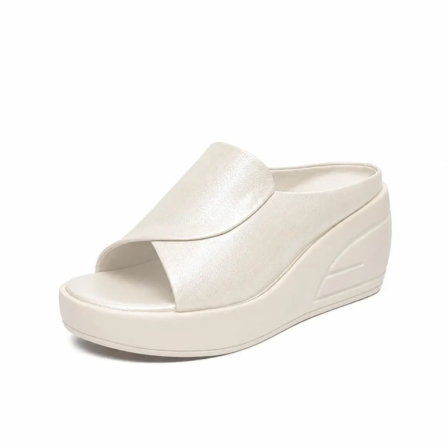 Mariette Comfort Slip-On Wedge Sandals