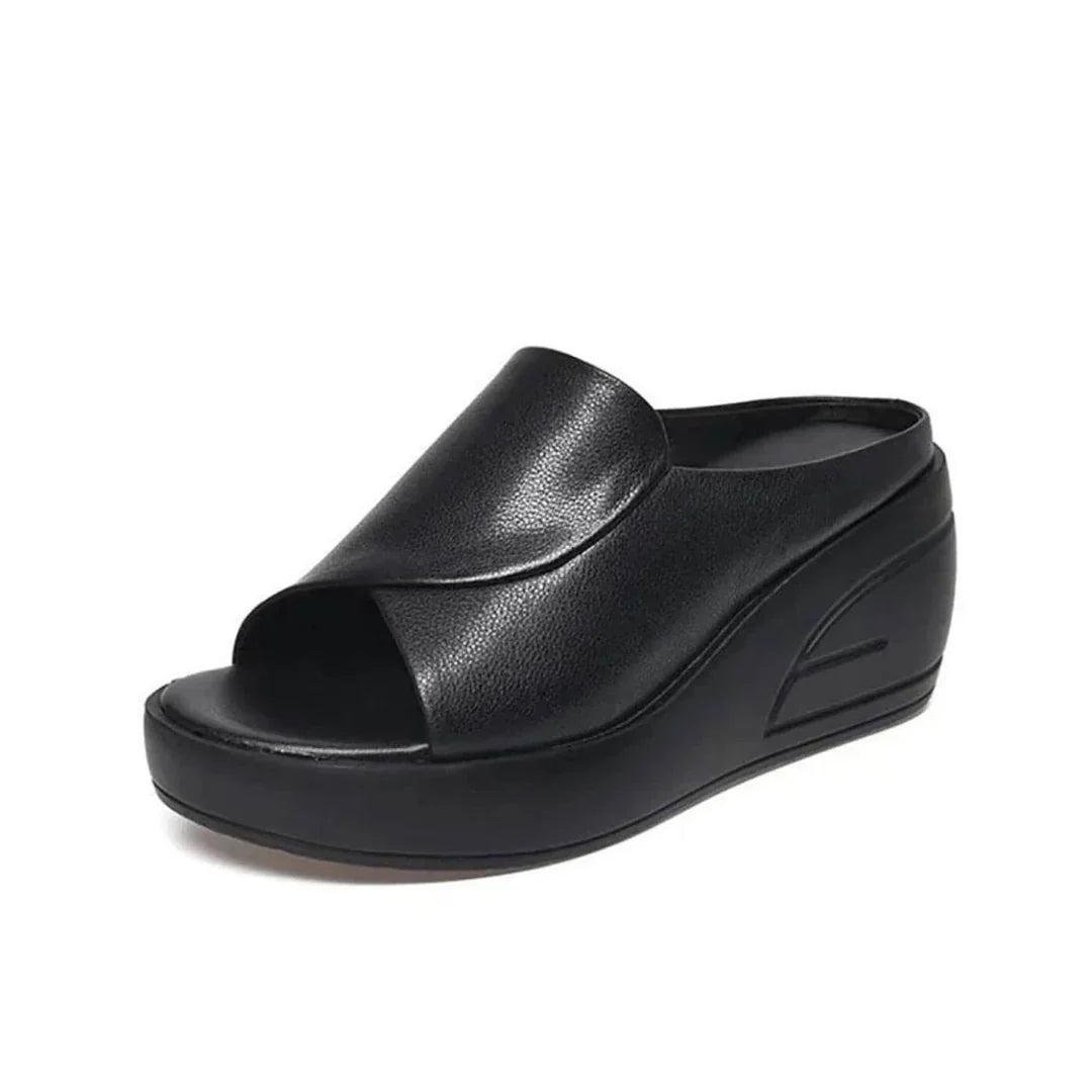 Mariette Comfort Slip-On Wedge Sandals