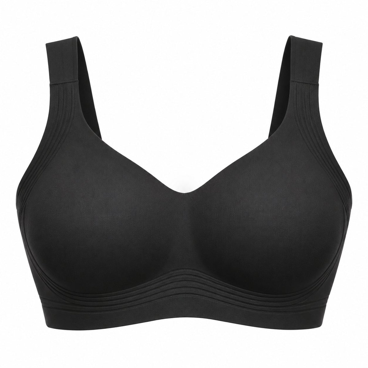 The Everyday Wireless Bra in Black