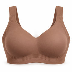 The Everyday Wireless Bra in Coffee