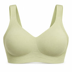 The Everyday Wireless Bra in Light Green