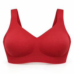 The Everyday Wireless Bra in Red