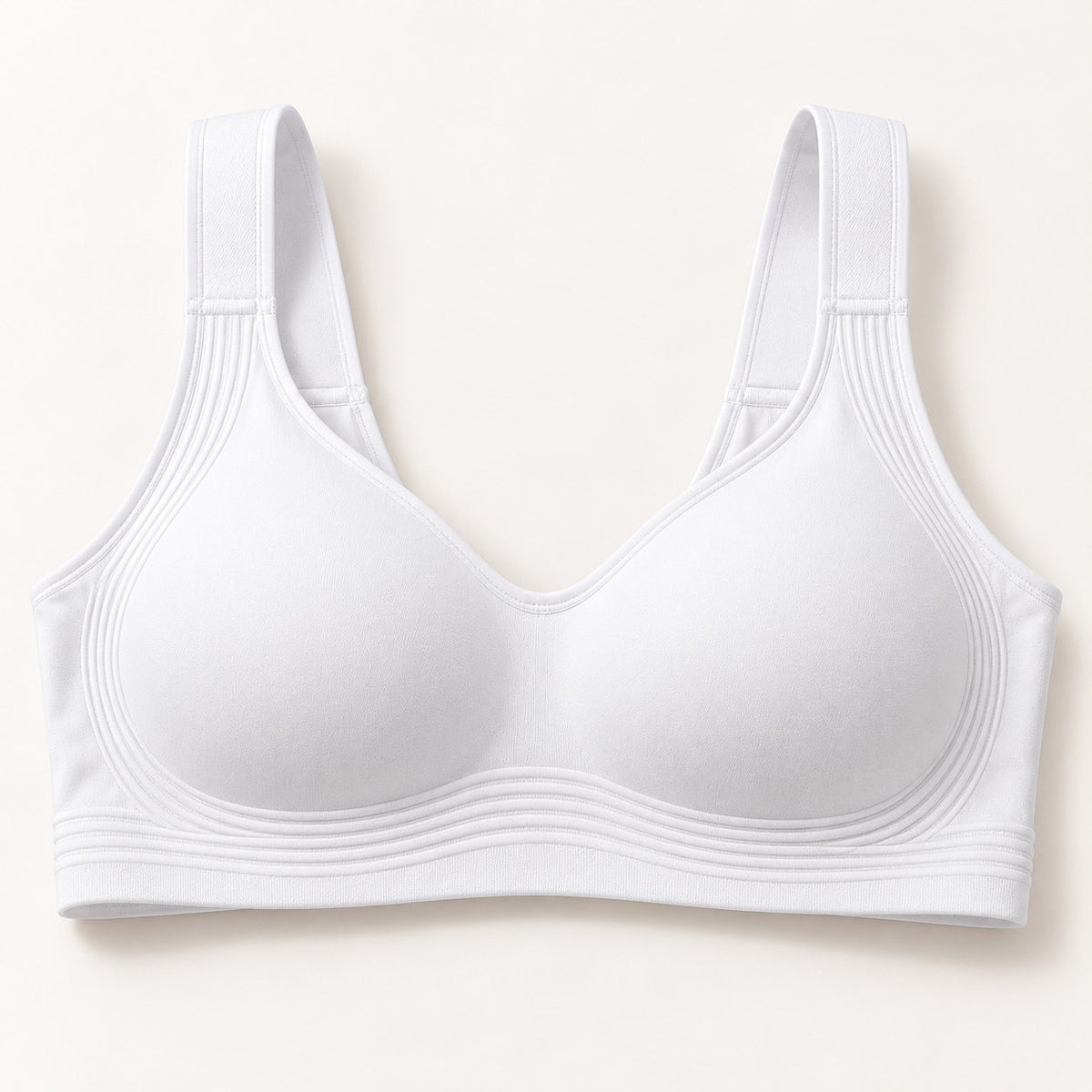 The Everyday Wireless Bra in White